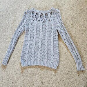 Lauren Conrad cable knit sweater